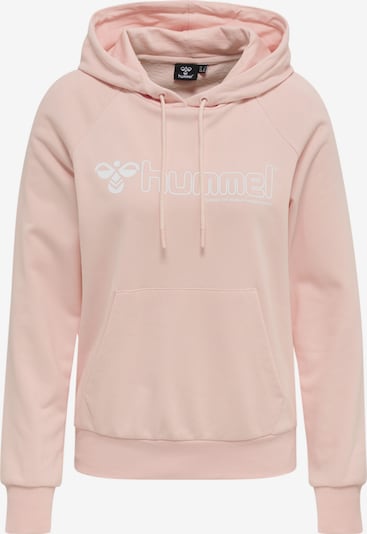Hummel Sportsweatshirt 'NONI 2.0' i L i pastelpink / hvid, Produktvisning