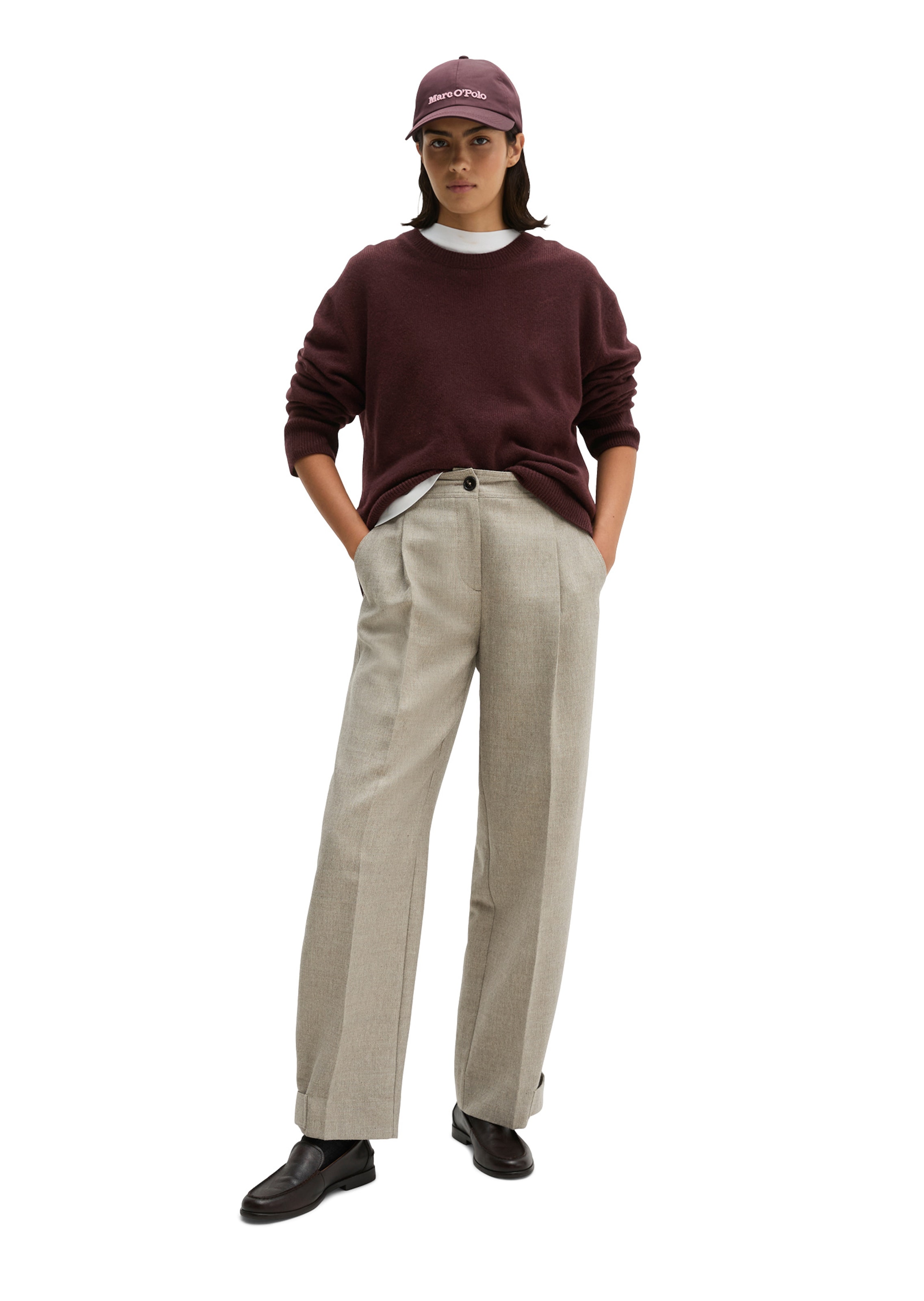 Marc O'Polo Regular Pantalon in Beige