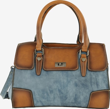 HARPA Henkeltasche 'LIORA' in Blau: Vorderseite