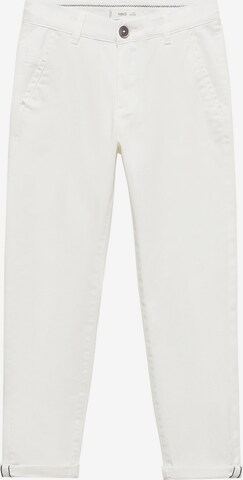 Regular Pantalon 'PICCOLO5' MANGO KIDS en beige : devant