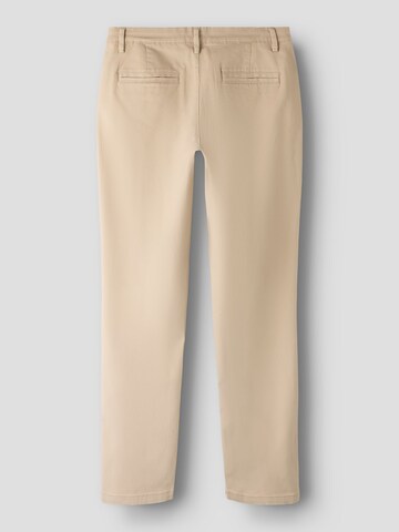 Coupe slim Pantalon chino TWO SOON en beige