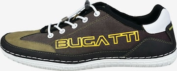 Sneaker bassa di bugatti in marrone: frontale