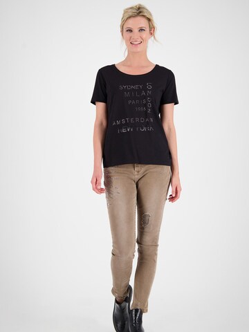 monari - Camiseta en negro