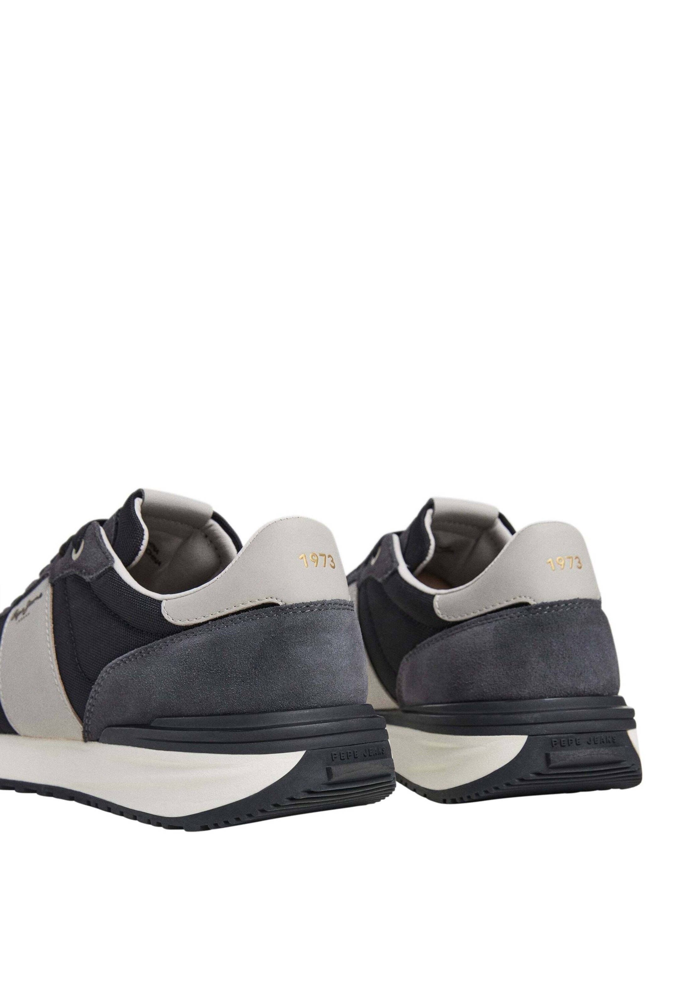Pepe Jeans Sneakers laag 'BUSTER SUPRA' in Zwart