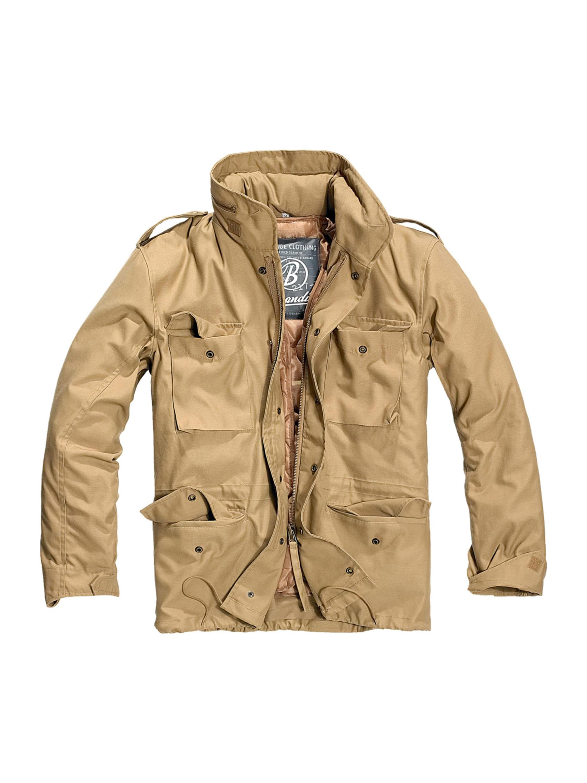 Giacca di mezza stagione di Brandit in beige: frontale