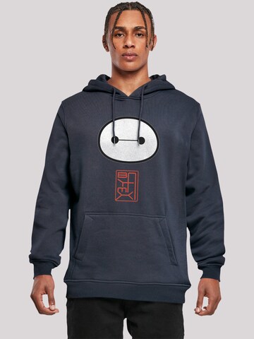 F4NT4STIC Sweatshirt 'Big Hero 6 Baymax' in Blue: front