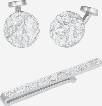 KUZZOI Jewelry Set in Silver: front