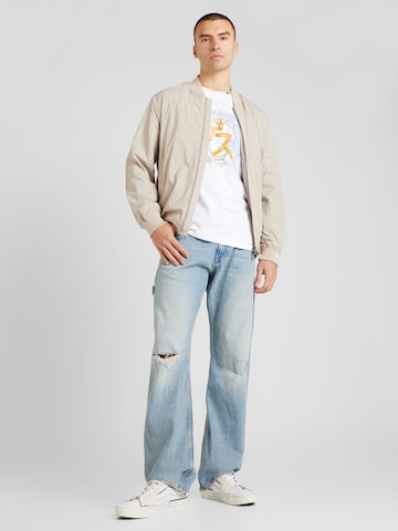 G-Star RAW Loosefit Jeans 'Lenney' in Blau