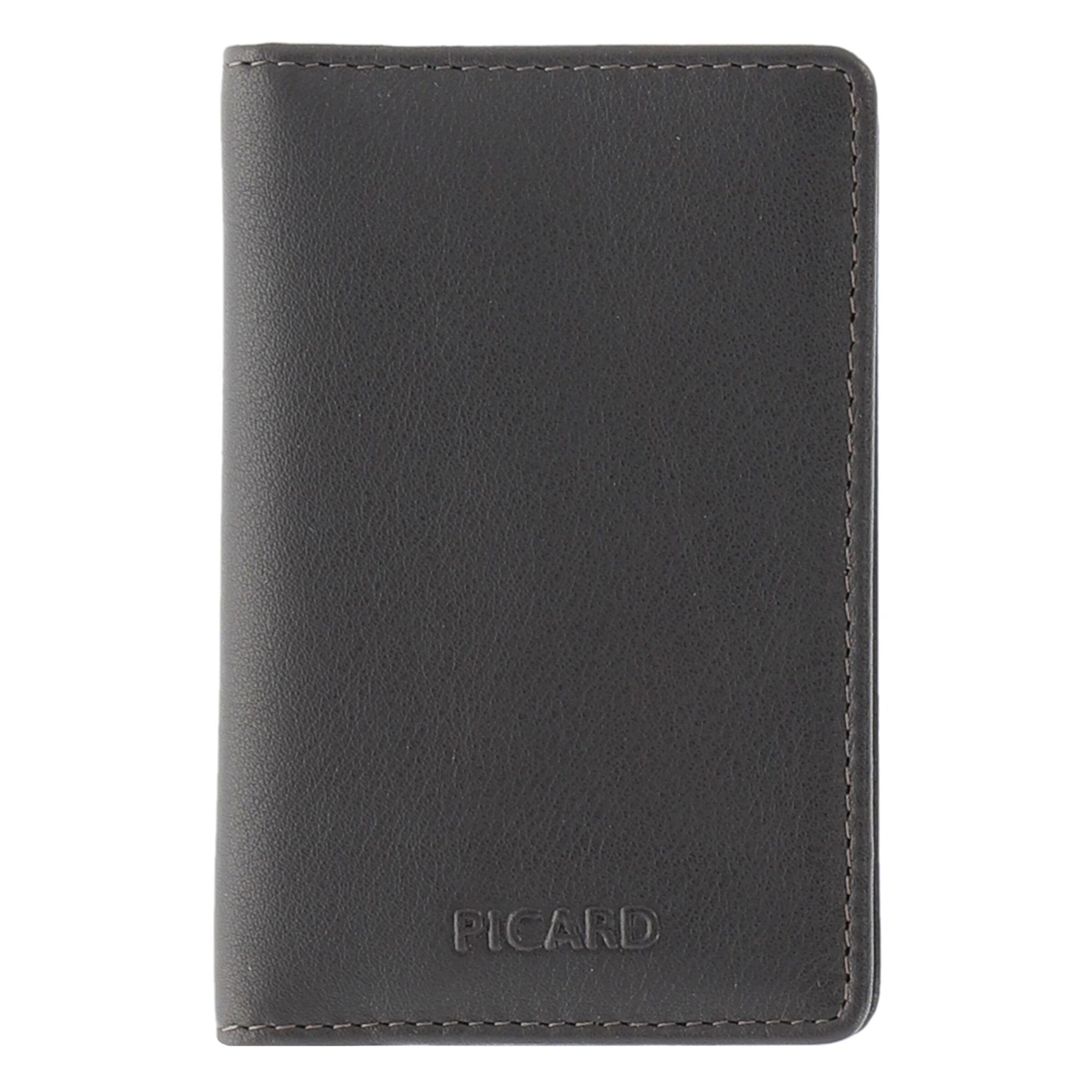 Picard Etui 'Brooklyn' in Grau: Vorderseite