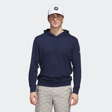 ADIDAS PERFORMANCE Athletic Sweatshirt in Blue: front
