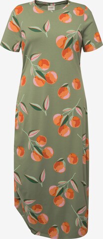 Ulla Popken Dress in Green: front