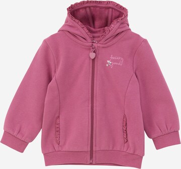 s.Oliver Zip-Up Hoodie in Pink: front