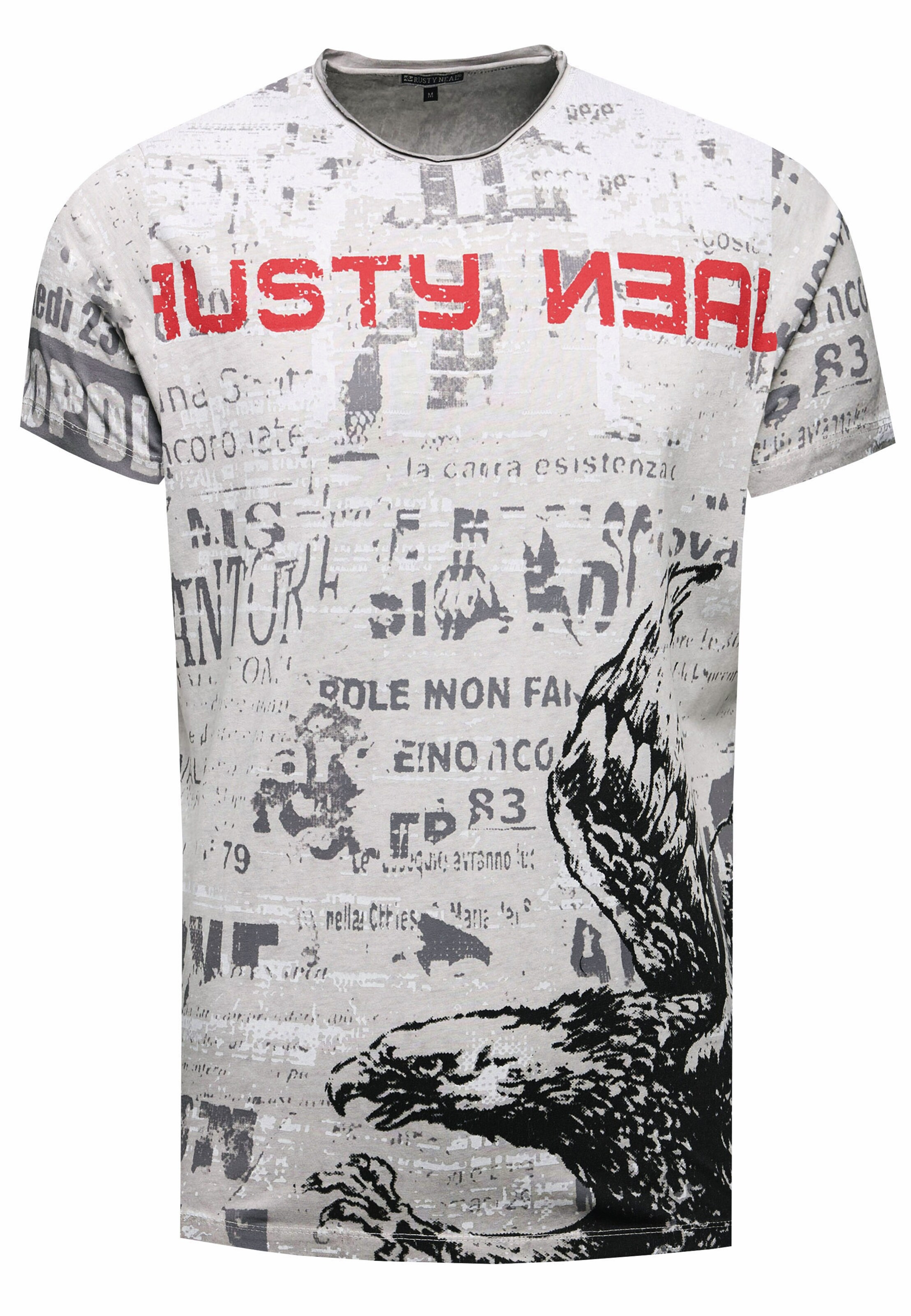 Rusty Neal Shirt in Grey: front