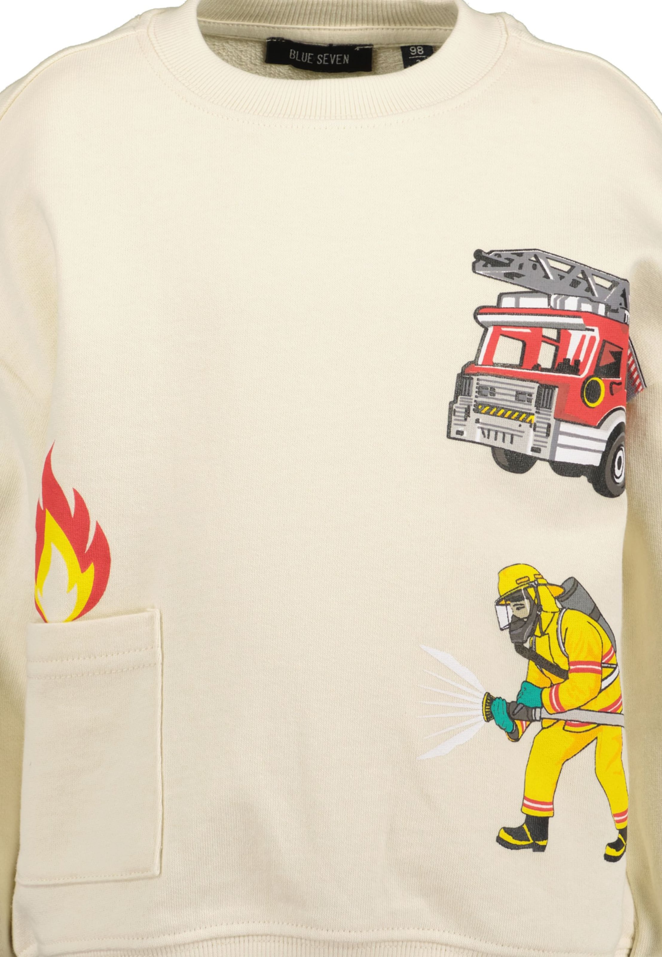 BLUE SEVEN Sweatshirt in White