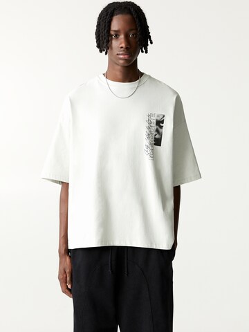 Tricou 'ICE CUBE' de la Pull&Bear pe bej