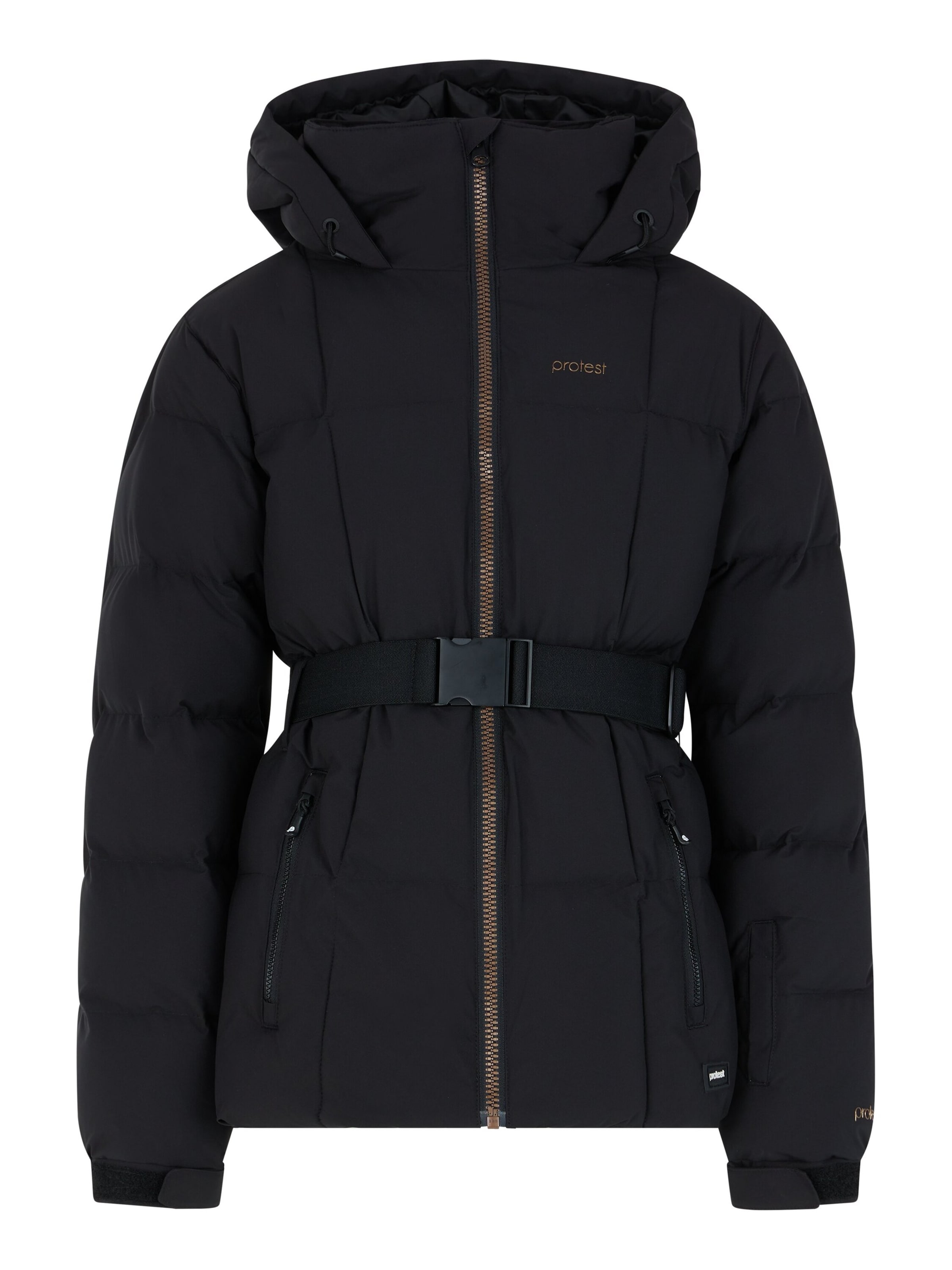 PROTEST Sportjacke 'PRTSANI JR'‌‌‌‌‌‌‌‌ in Schwarz: Vorderseite