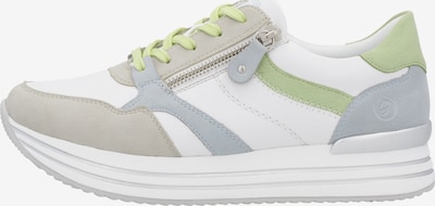 REMONTE Sneakers in 36 in Light blue / Greige / Pastel green / White, Item view