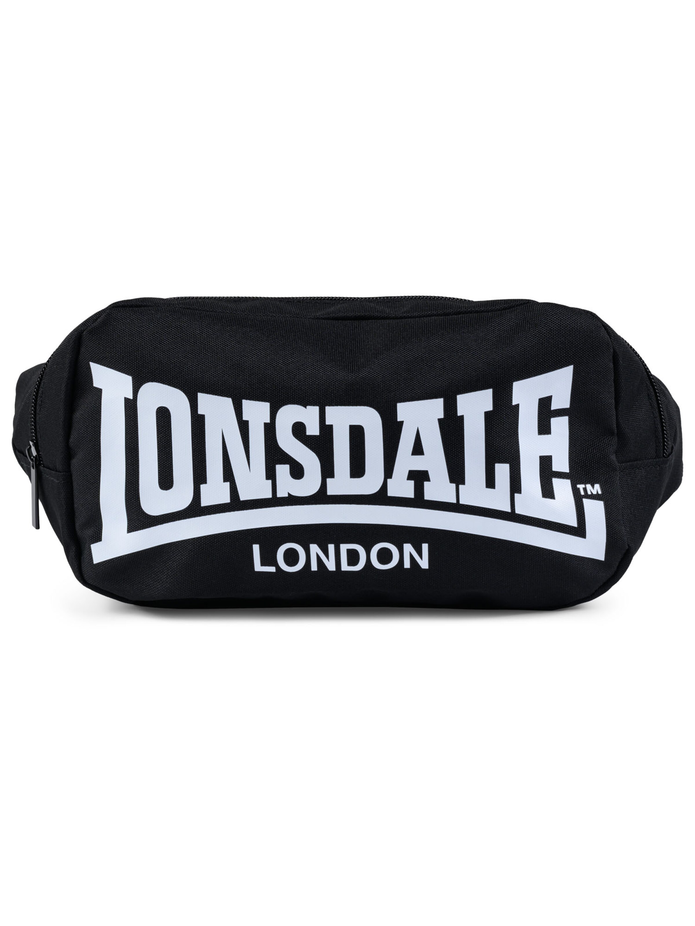 LONSDALE - Riñonera deportiva en negro: frente