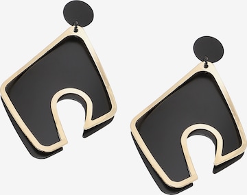 melns SOHI Auskari 'Fern': no priekšpuses