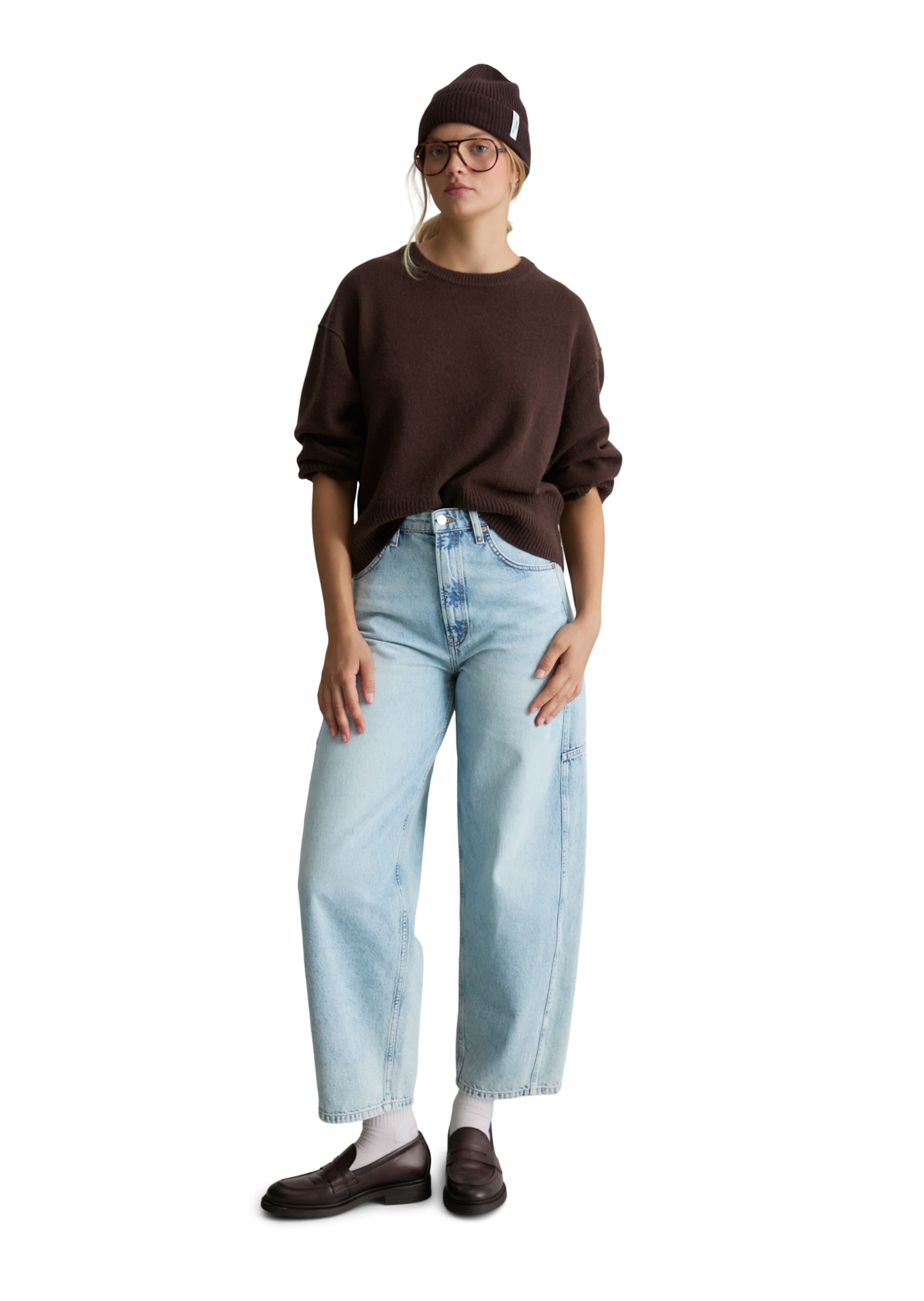 Pull-over Marc O'Polo DENIM en marron