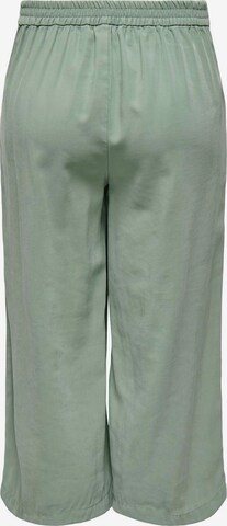 Wide leg Pantaloni cutați 'ONLCARISA-MAGO' de la ONLY pe verde