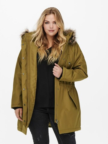 Parka invernale 'Irena' di ONLY Carmakoma in giallo