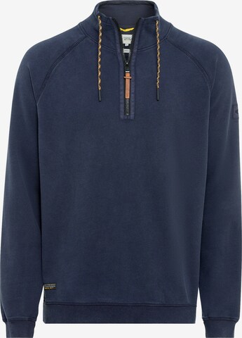 CAMEL ACTIVE Sweatshirt in Blau: predná strana