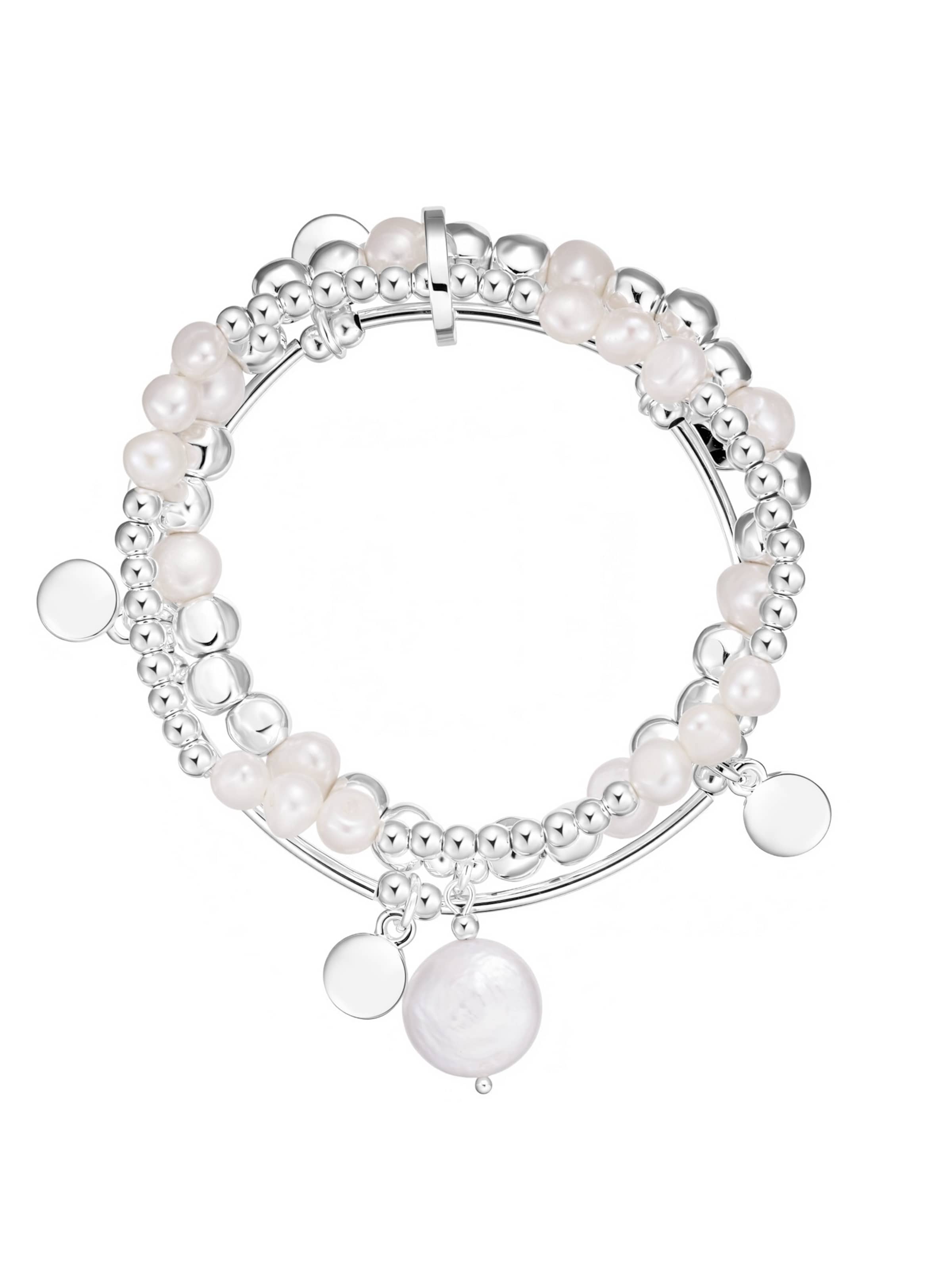 Braccialetto di Lulu & Jane in argento: frontale