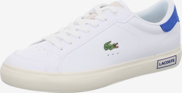 LACOSTE Sneakers laag 'Powercourt' in Wit: voorkant