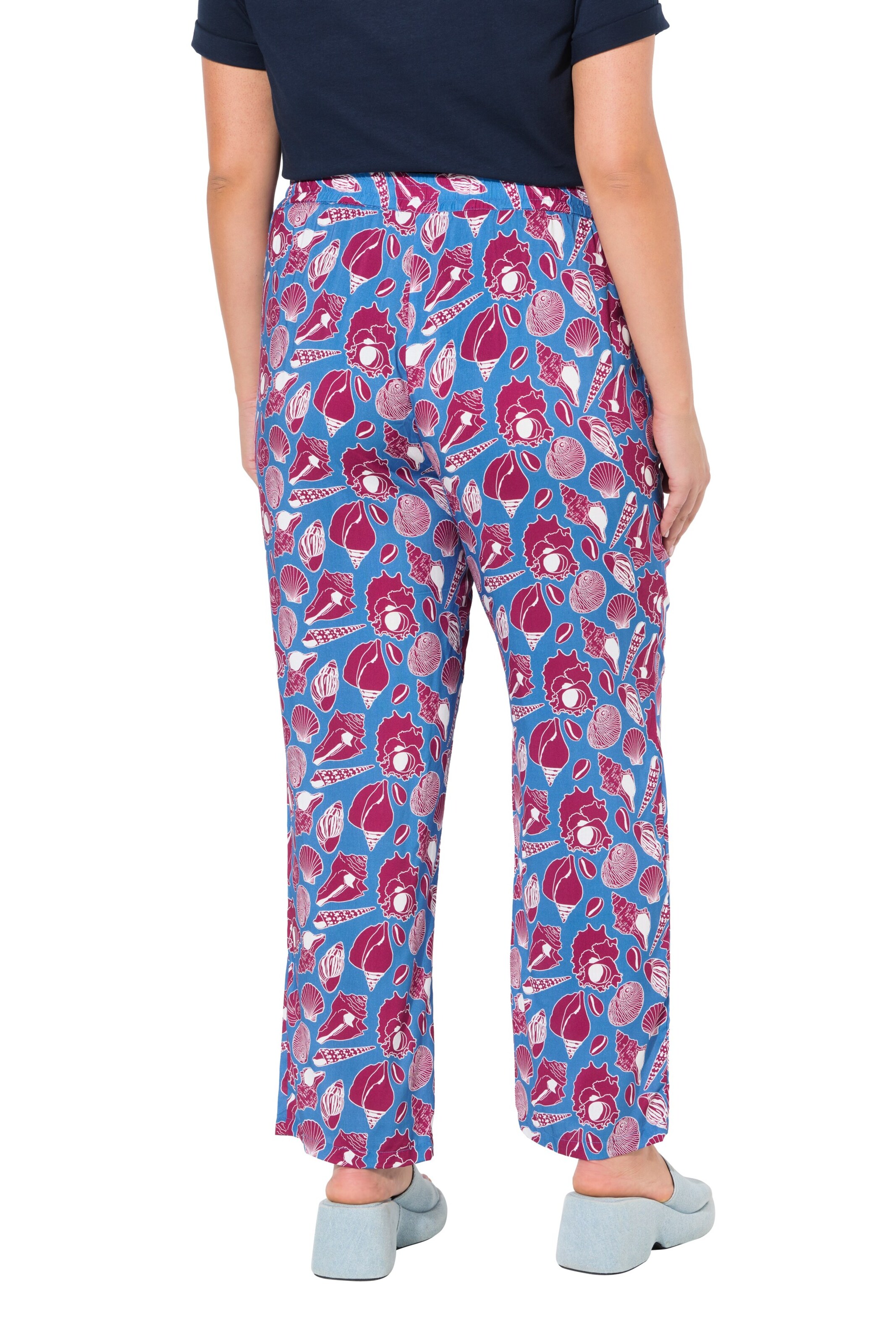 Ulla Popken Loose fit Pants in Purple