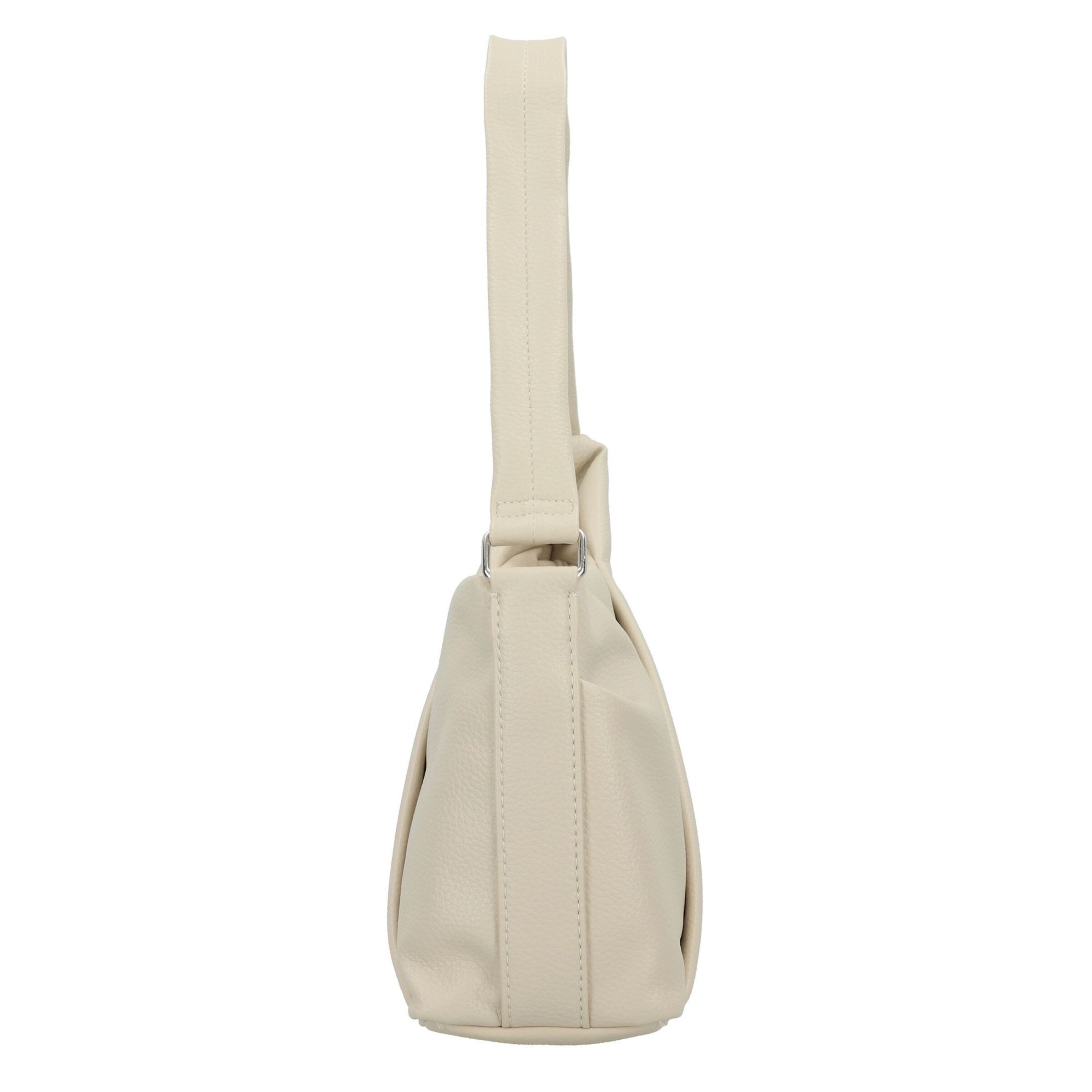 TOM TAILOR Schultertasche 'Adya' in Beige