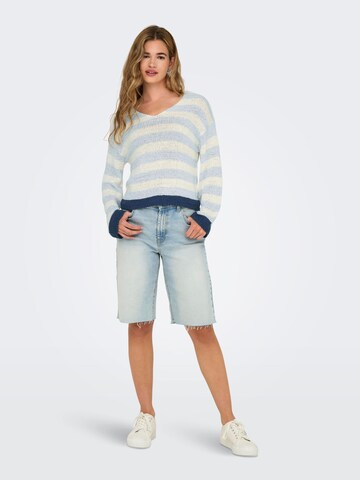 ONLY Sweater 'ONLGeena' in Blue