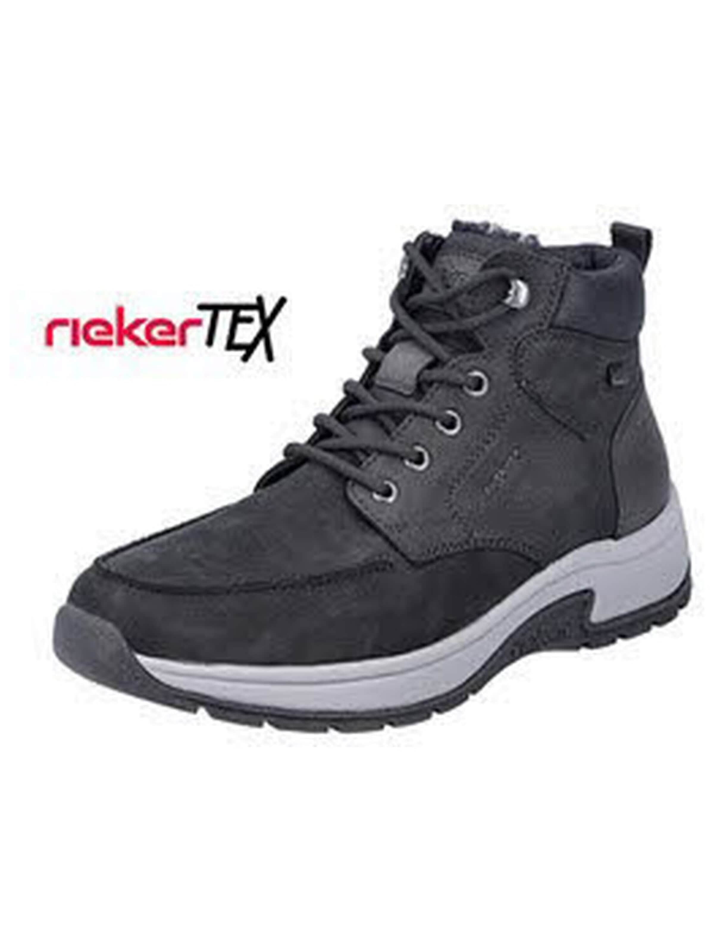 Rieker Boots 'Stiefel Herren 11020 00 Leder-Mix in schwarz' in 41 in Black, Item view
