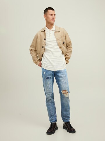 Coupe slim Jean 'MIKE' JACK & JONES en bleu