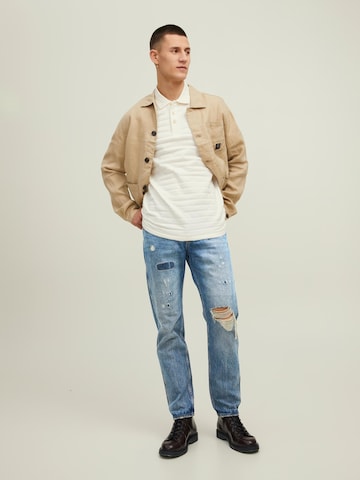 JACK & JONES Slimfit Jeans 'MIKE' i blå