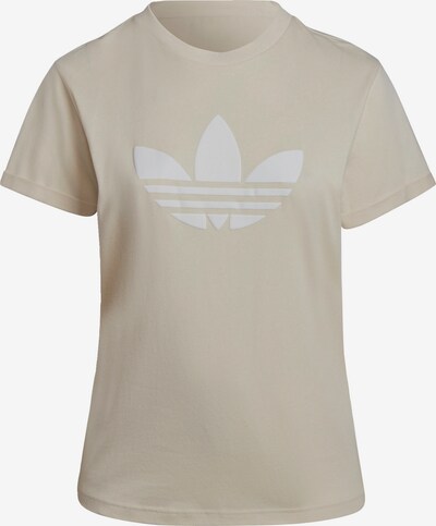 ADIDAS ORIGINALS T-shirt en beige / blanc, Vue avec produit
