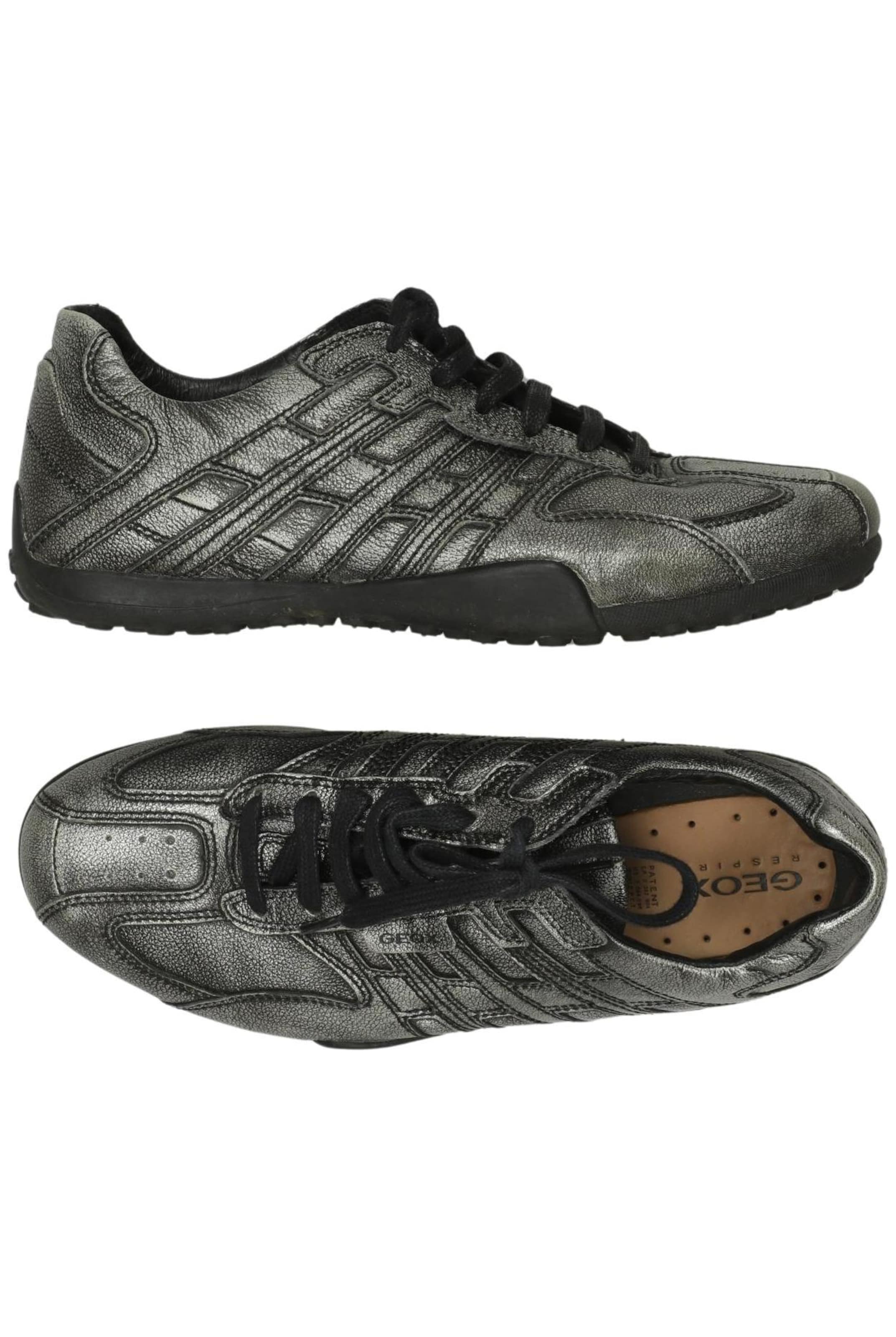 GEOX Sneakers & Trainers in 41 in Silver: front