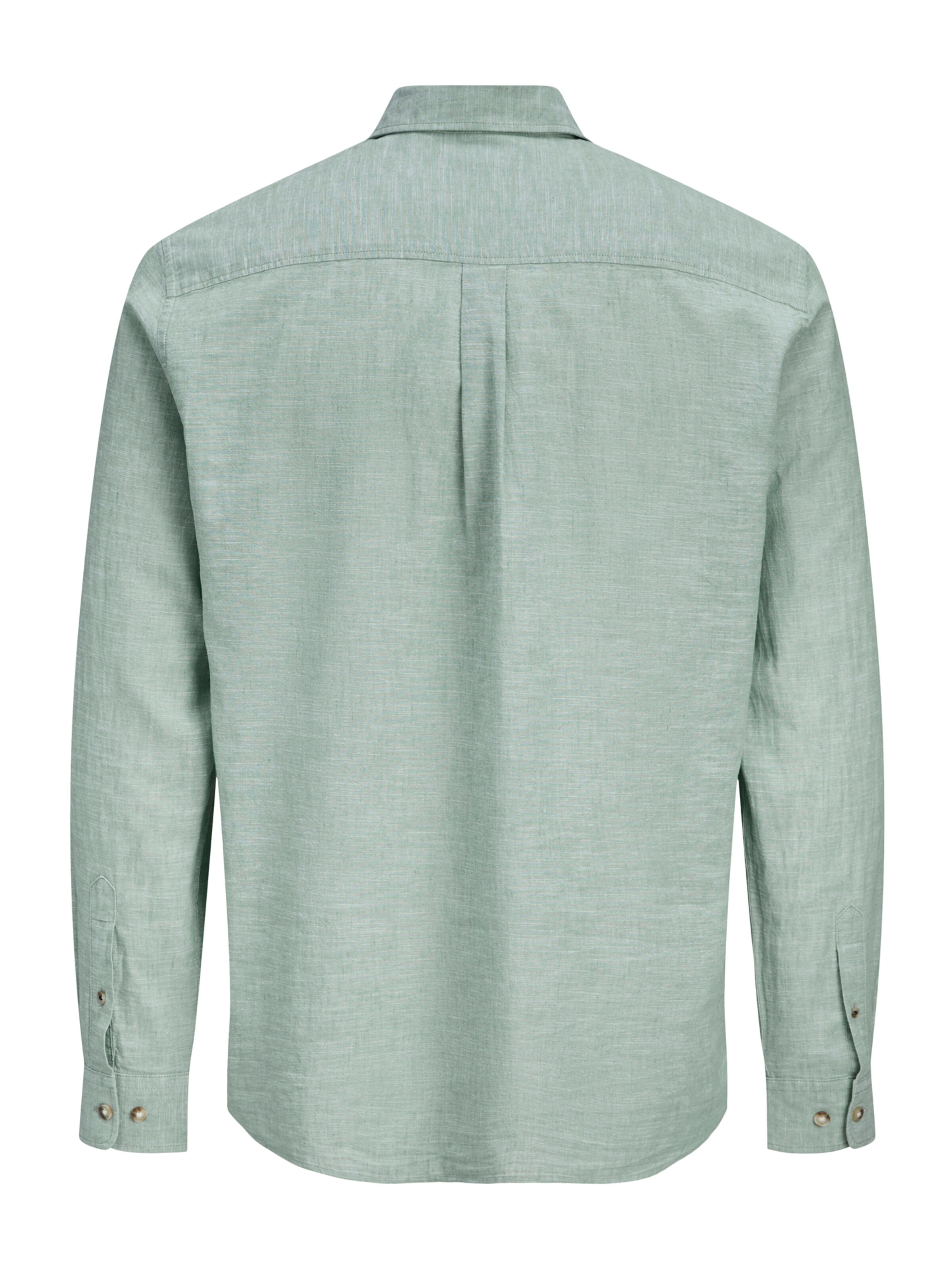 JACK & JONES Regular fit Button Up Shirt 'JJESUMMER' in Green