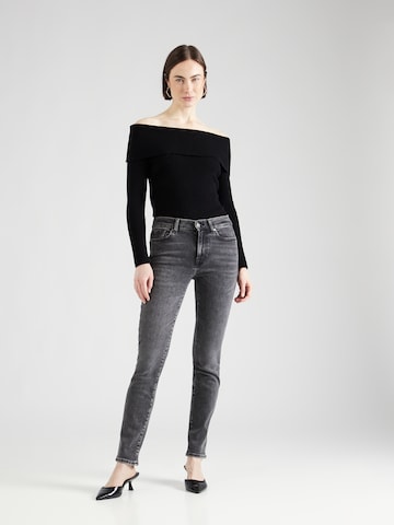 7 for all mankind - Slimfit Calças de ganga 'ROXANNE' em cinzento