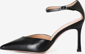 CAFè NOIR Décolleté in Schwarz: Vorderseite