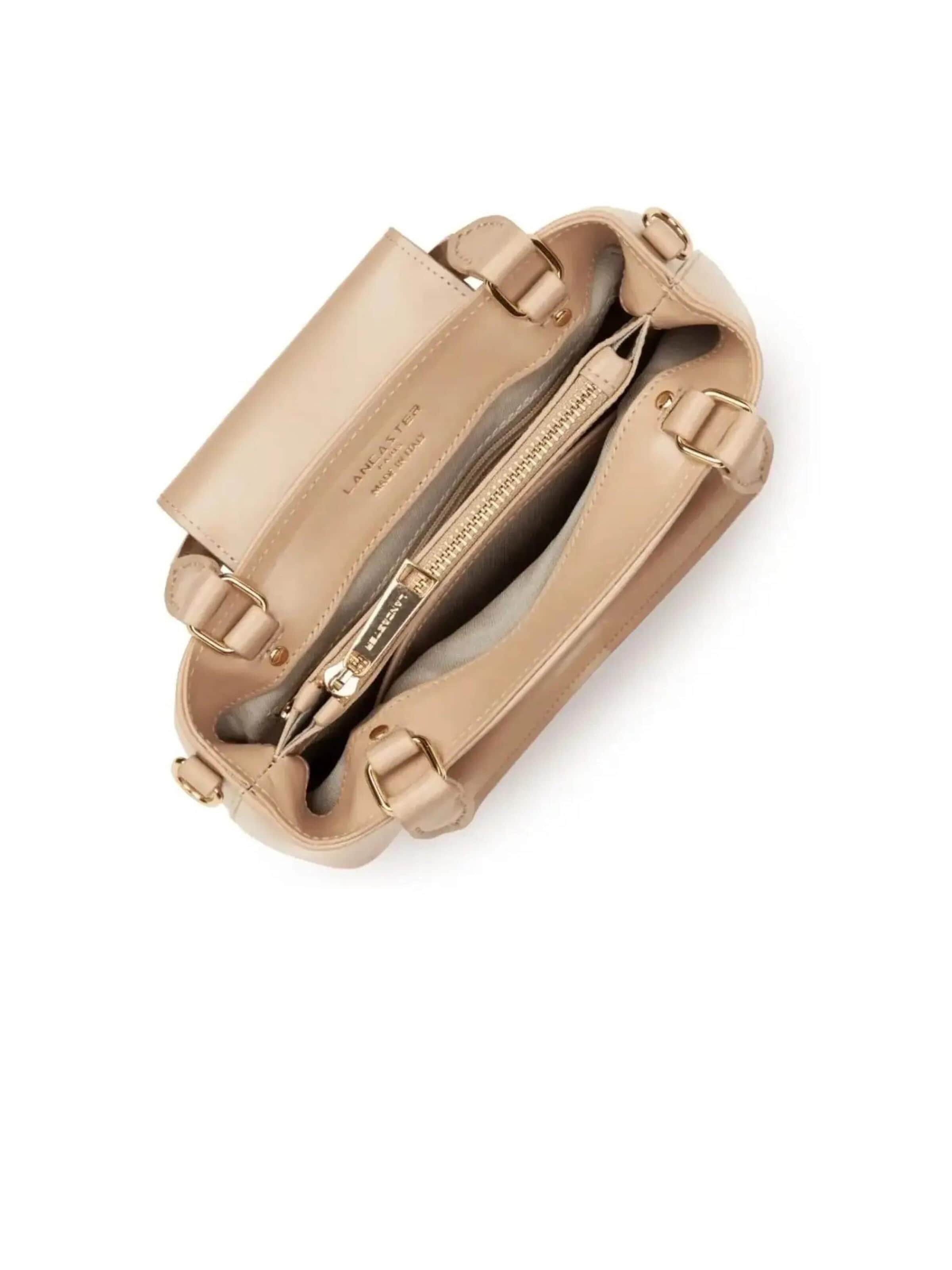 LANCASTER Paris Handbag in Beige