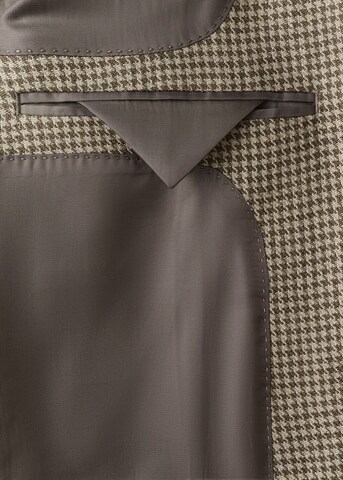 MANGO MAN Regular fit Suit Jacket 'Verona' in Brown