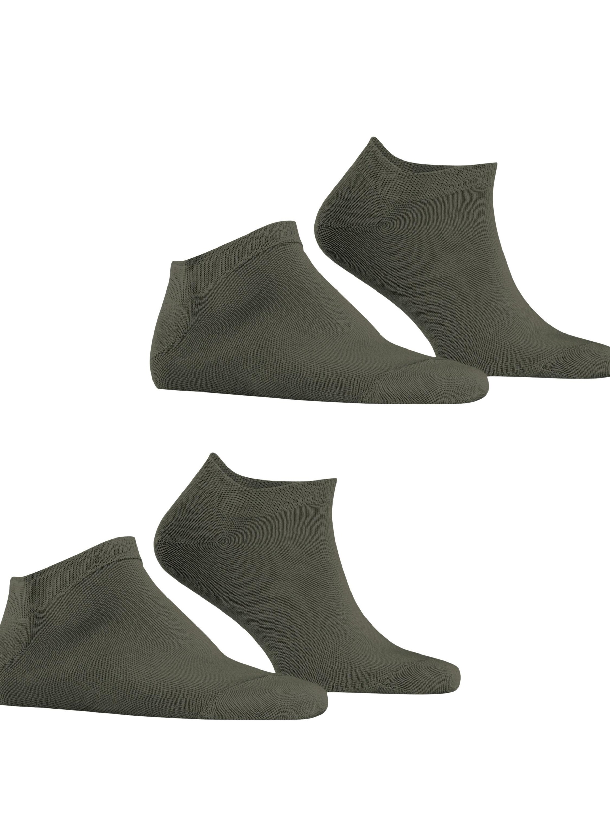 ESPRIT Füßlinge 'Basic Uni 2-Pack'‌‌‌ in Grün