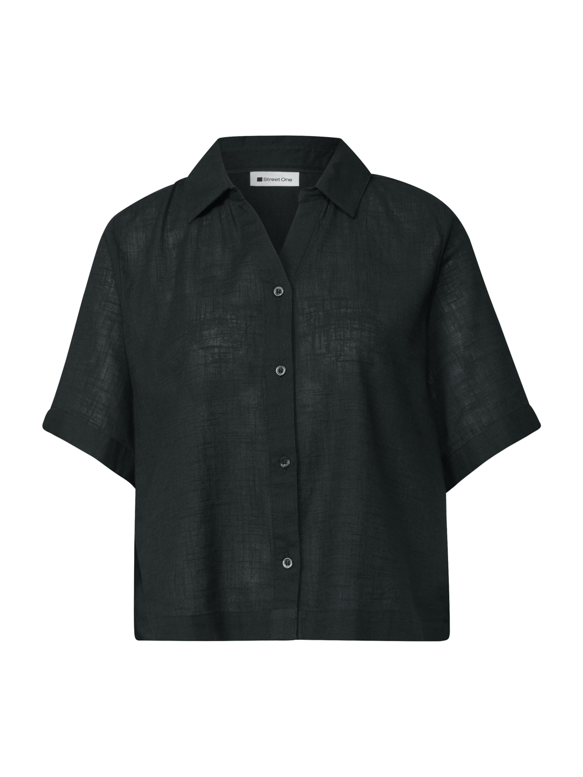 Camicia da donna di STREET ONE in nero: frontale
