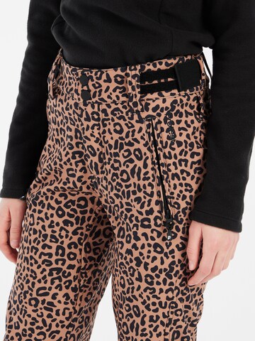 PROTEST Slimfit Sporthose 'PRTCLASSY 24 JR' in Braun