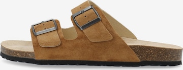 Bianco Muiltjes 'Lorenzo' in Bruin: voorkant