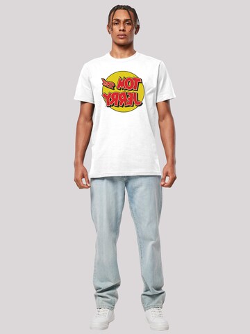 F4NT4STIC Shirt 'Tom und Jerry' in Wit