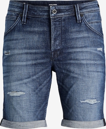 Regular Jeans 'RICK' de la JACK & JONES pe albastru: față