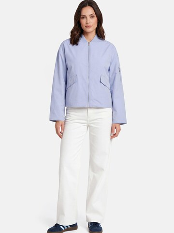 MANISA Tussenjas 'Blouson' in Blauw: voorkant