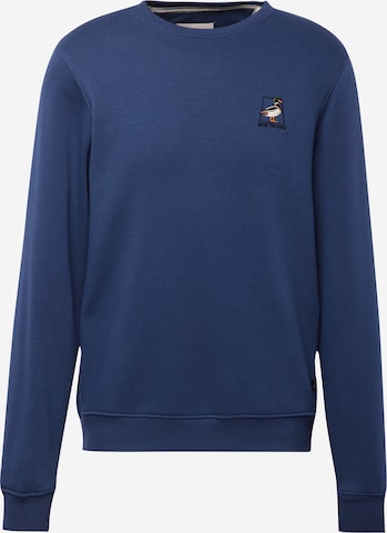 Sweat-shirt BLEND en bleu : devant